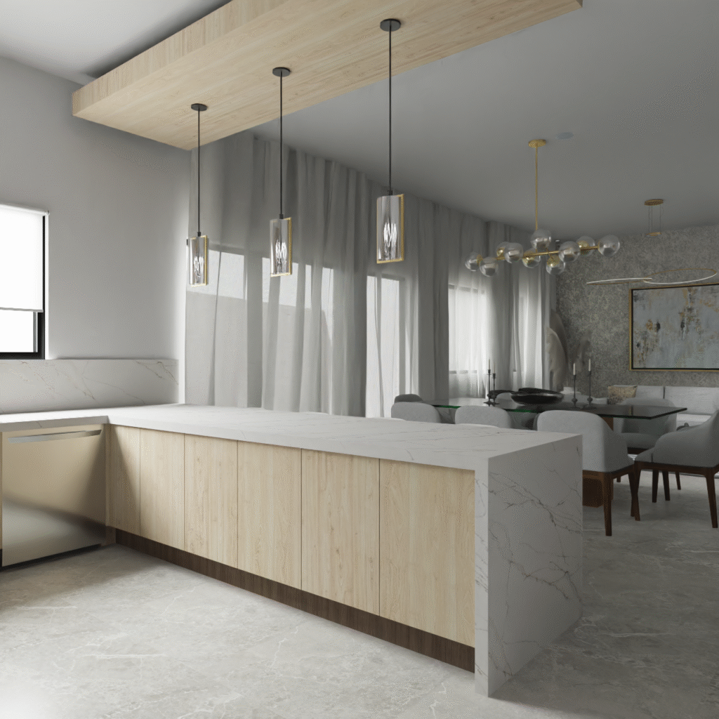 cocina sala esqnva